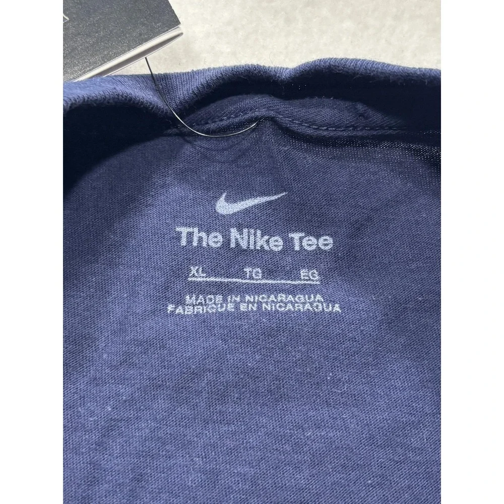Dallas Cowboys Shirt Mens XL Blue NFL Football Nike Logo Essential Tee Star